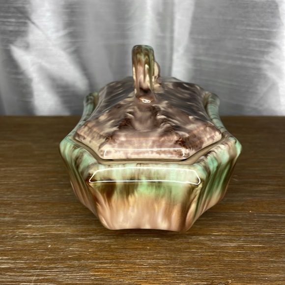 Vintage Germany Ceramic Pottery Dish with Lid 26 - Picture 4 of 7